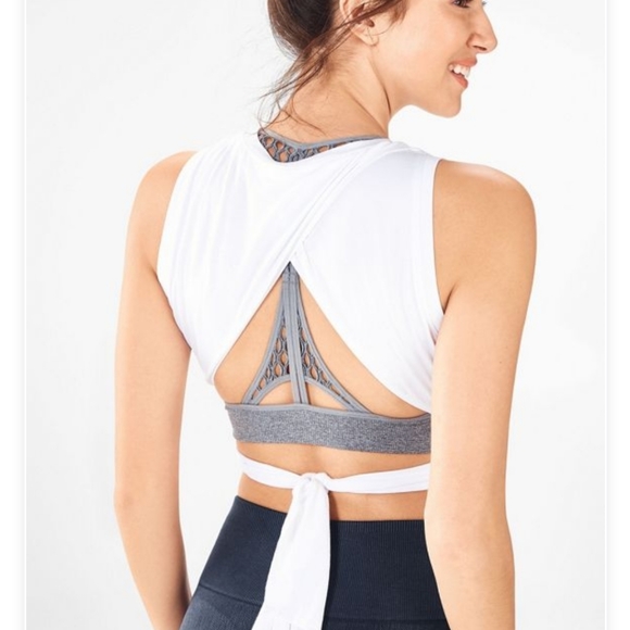 Fabletics Marissa tie up tank. Nwt - Picture 2 of 3